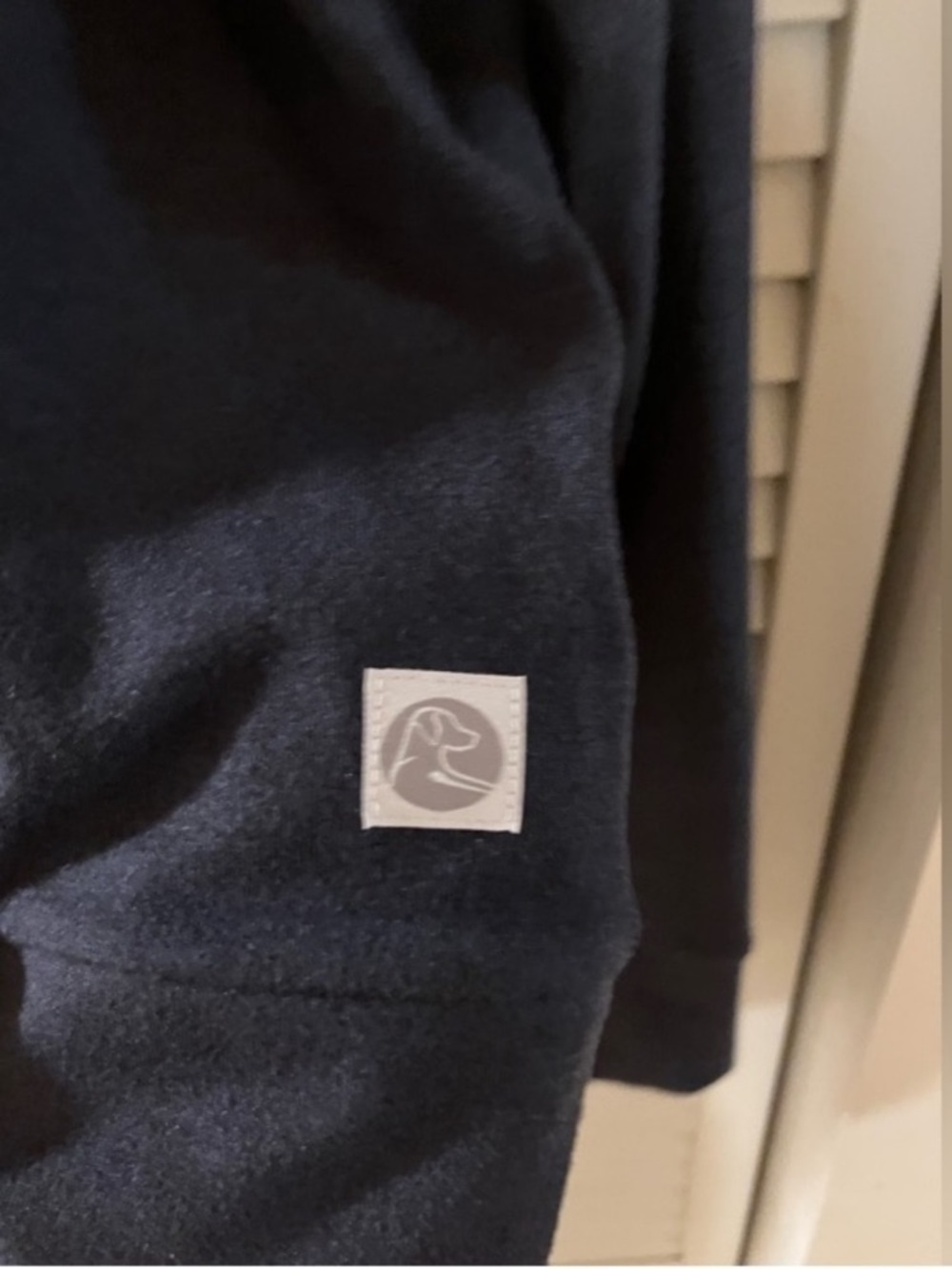 Rhoback Tempo Performance Hoodie in Midnight Navy Medium Performance Loungewear - Picture 3 of 11